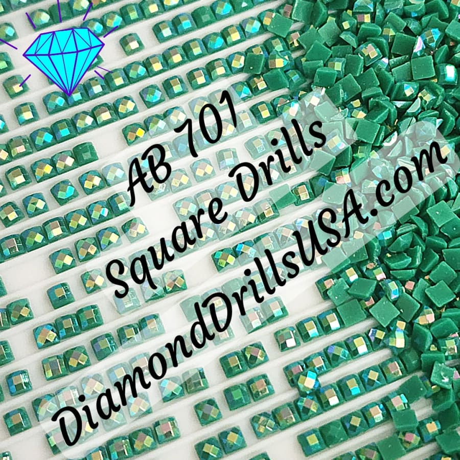 AB 701 SQUARE Aurora Borealis 5D Diamond Painting Drills