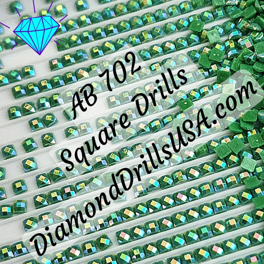 AB 702 SQUARE Aurora Borealis 5D Diamond Painting Drills