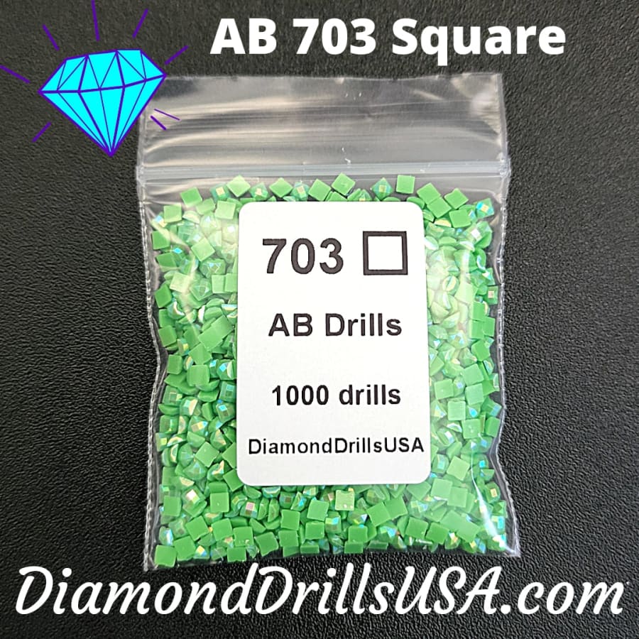 AB 703 SQUARE Aurora Borealis 5D Diamond Painting Drills