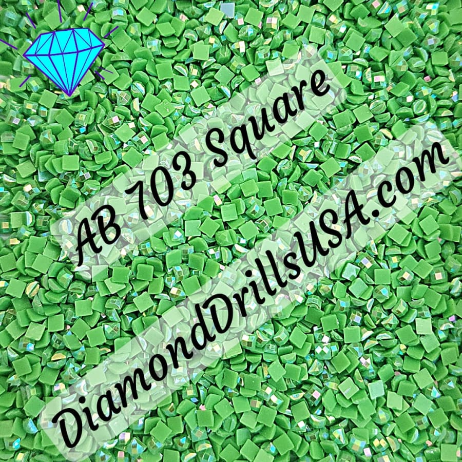 AB 703 SQUARE Aurora Borealis 5D Diamond Painting Drills