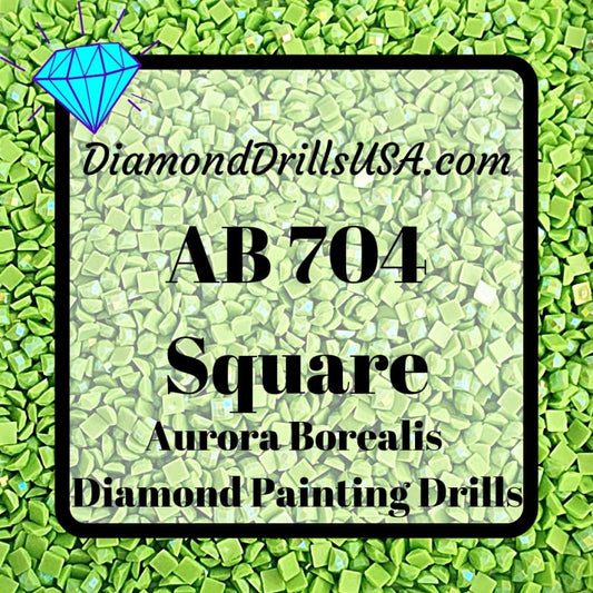 AB 704 SQUARE Aurora Borealis 5D Diamond Painting Drills