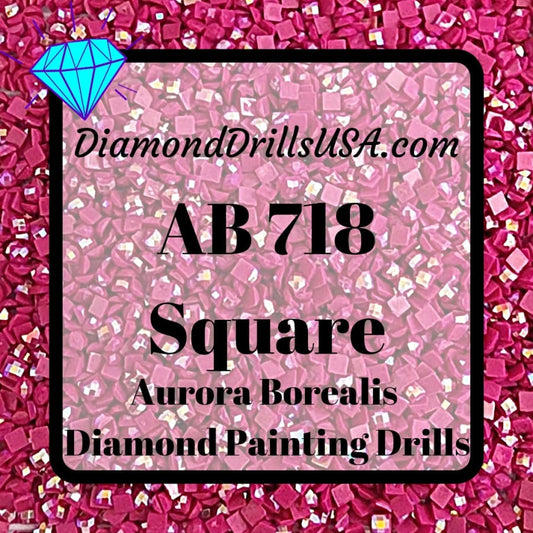 AB 718 SQUARE Aurora Borealis 5D Diamond Painting Drills