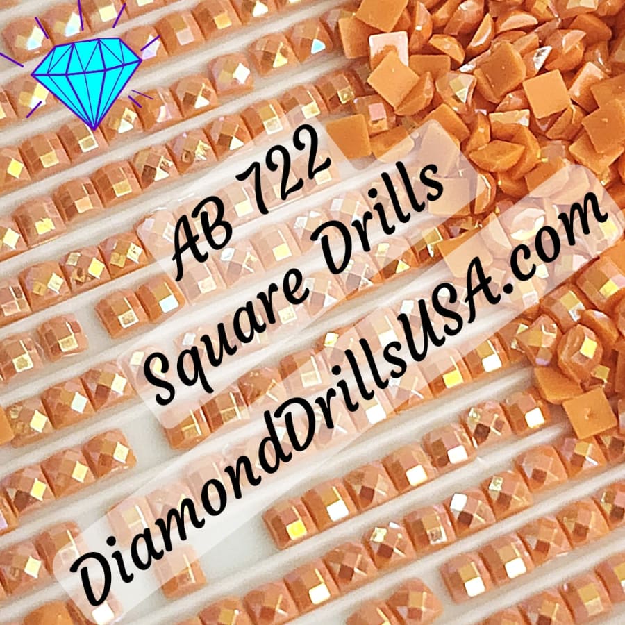 AB 722 SQUARE Aurora Borealis 5D Diamond Painting Drills