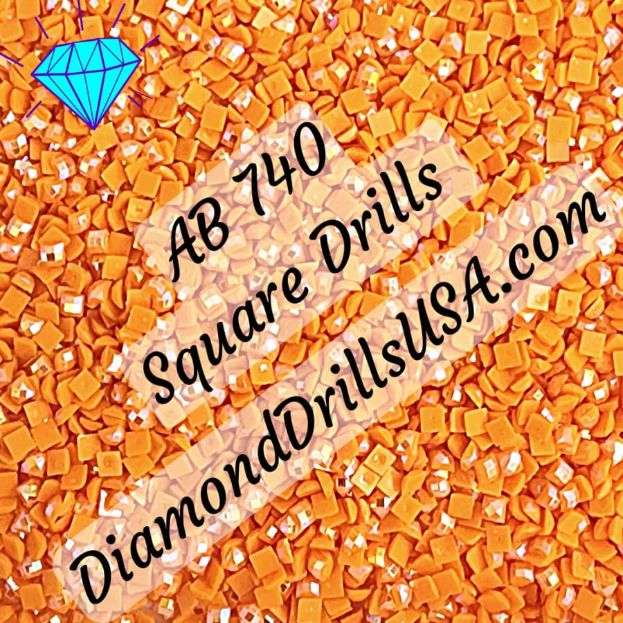 AB 740 SQUARE Aurora Borealis 5D Diamond Painting Drills