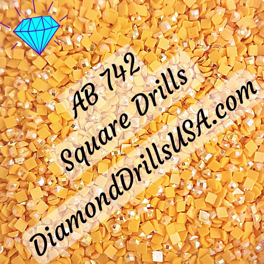 AB 742 SQUARE Aurora Borealis 5D Diamond Painting Drills