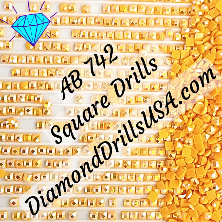 AB 742 SQUARE Aurora Borealis 5D Diamond Painting Drills