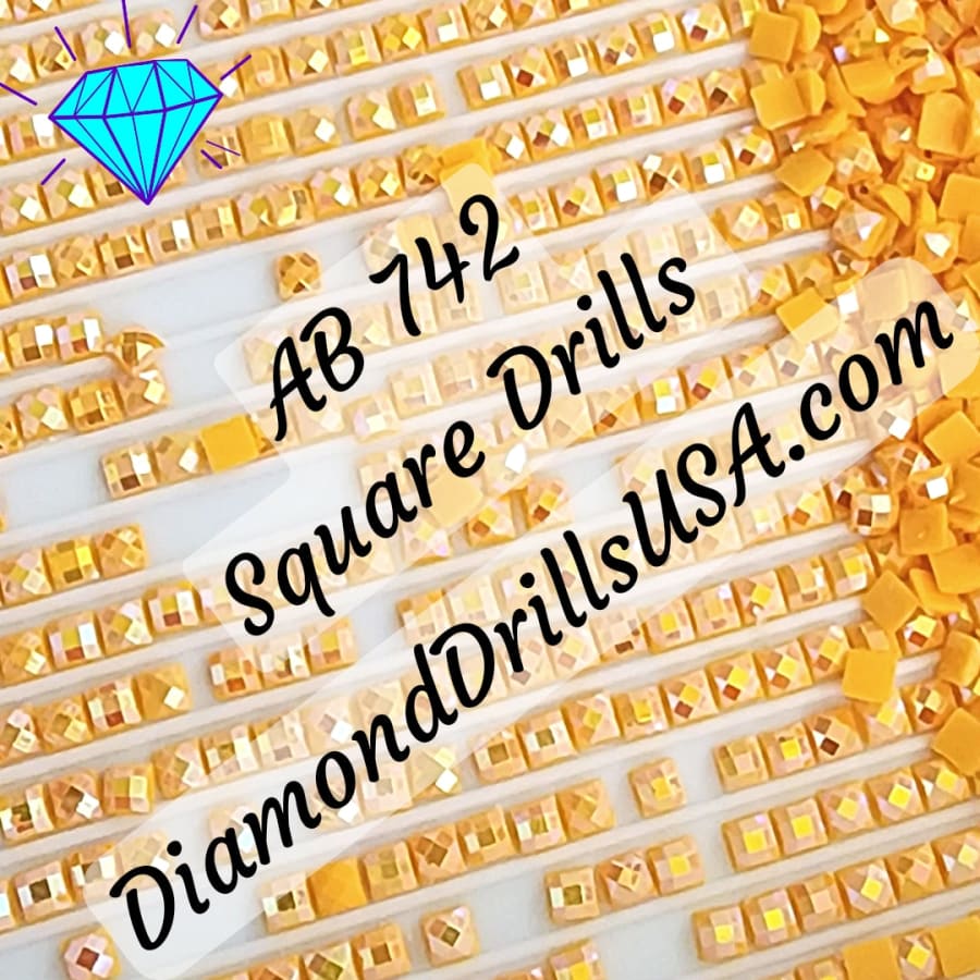 AB 742 SQUARE Aurora Borealis 5D Diamond Painting Drills