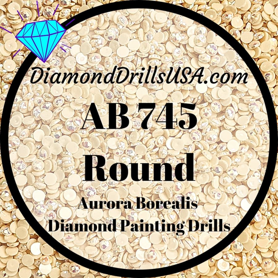 AB 745 ROUND Aurora Borealis 5D Diamond Painting Drills
