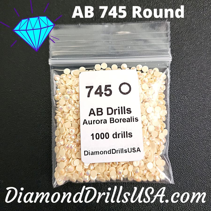 AB 745 ROUND Aurora Borealis 5D Diamond Painting Drills
