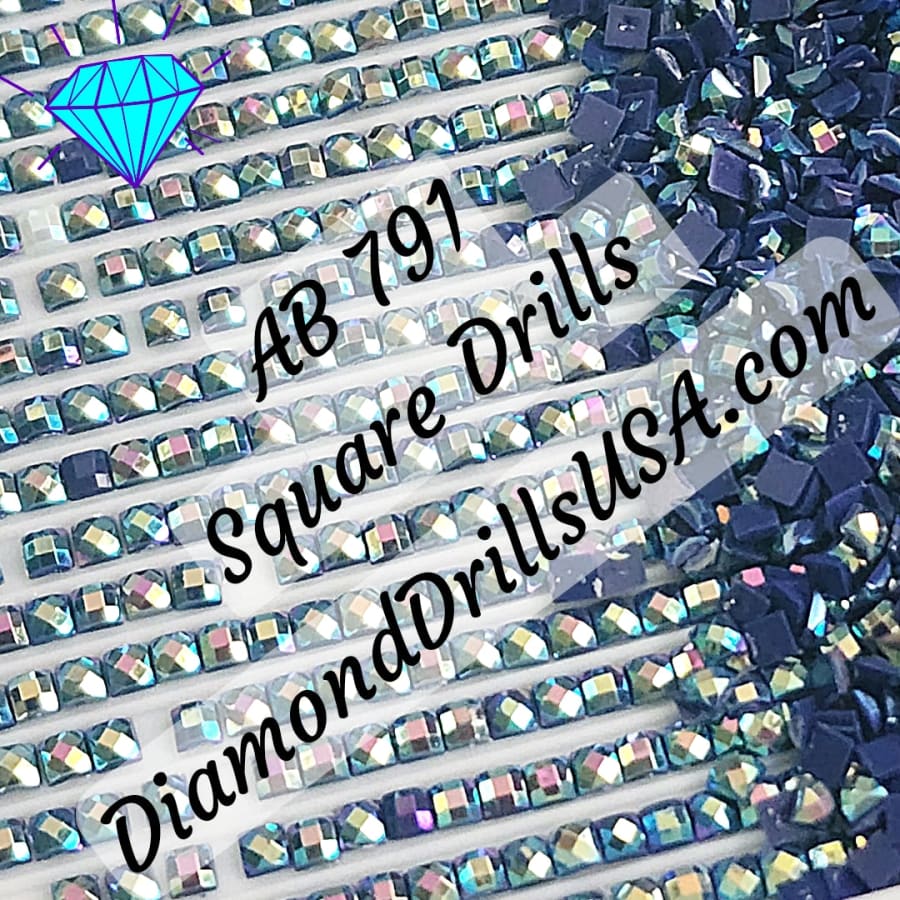 AB 791 SQUARE Aurora Borealis 5D Diamond Painting Drills