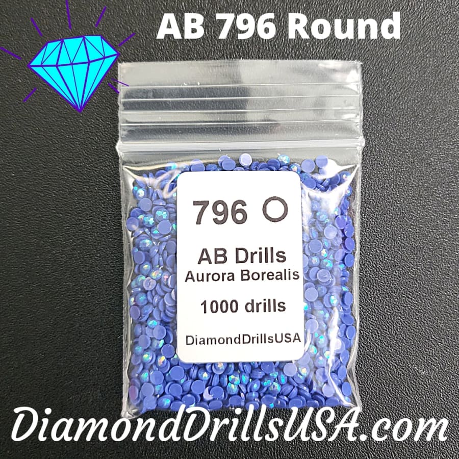 AB 796 ROUND 5D Aurora Borealis 5D Diamond Painting Drills