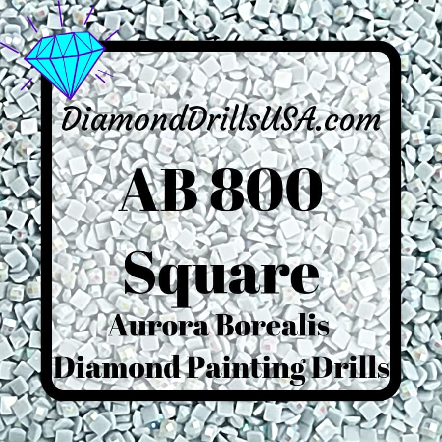 AB 800 SQUARE 5D Aurora Borealis 5D Diamond Painting Drills