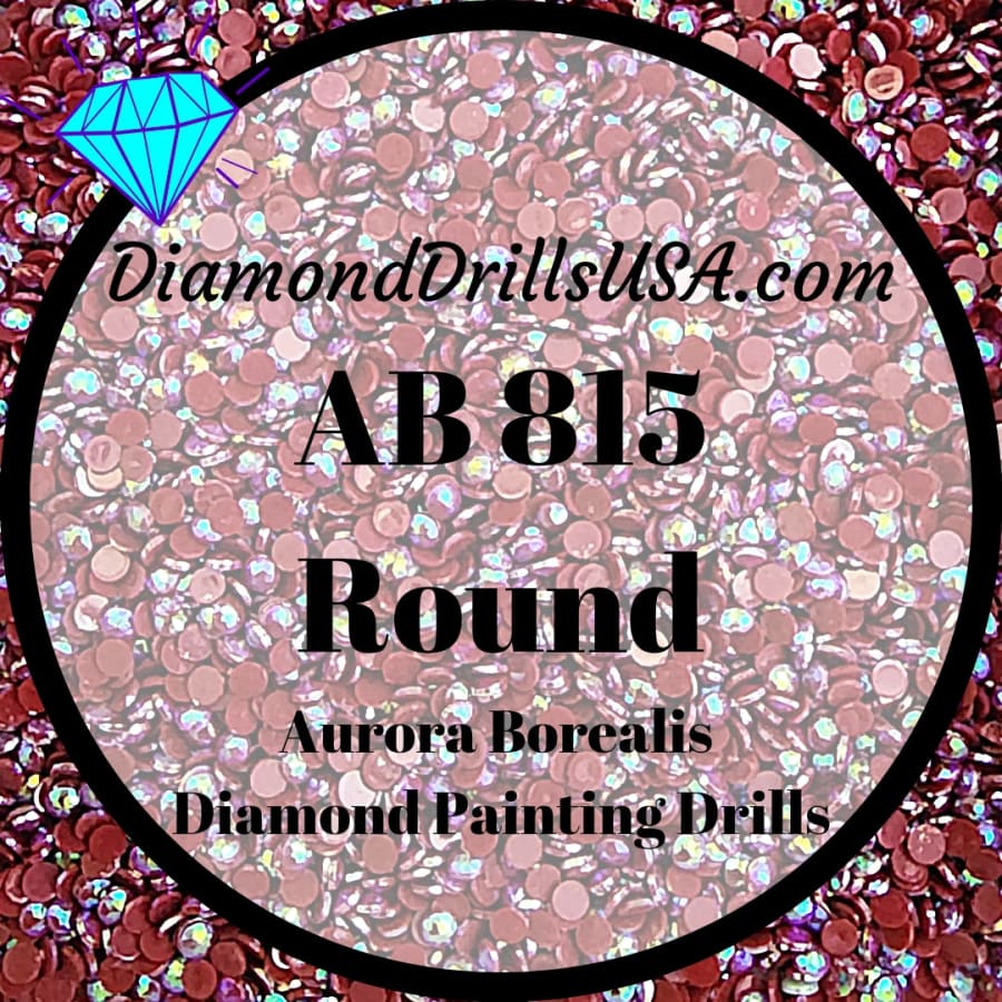 AB 815 ROUND Aurora Borealis 5D Diamond Painting Drills