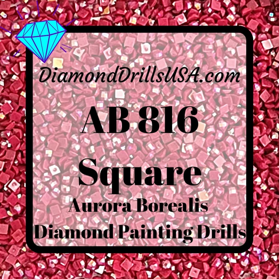 AB 816 SQUARE Aurora Borealis 5D Diamond Painting Drills