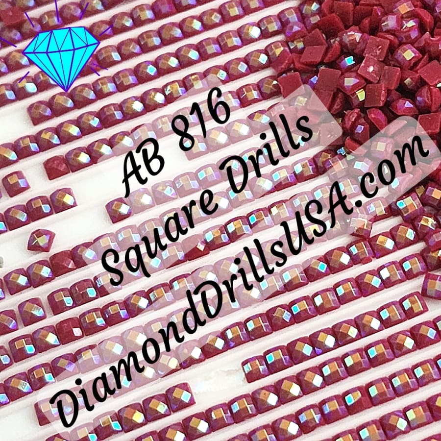 AB 816 SQUARE Aurora Borealis 5D Diamond Painting Drills