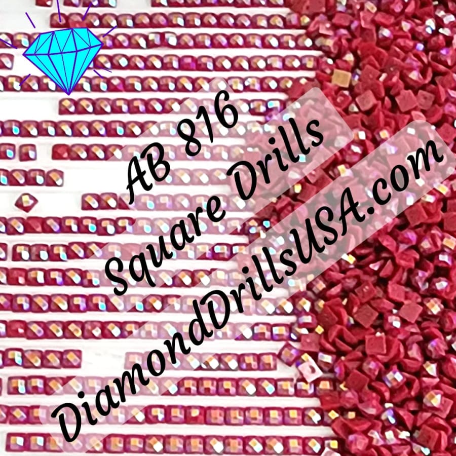 AB 816 SQUARE Aurora Borealis 5D Diamond Painting Drills