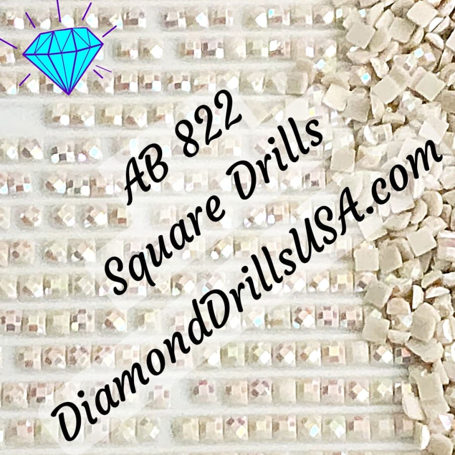 AB 822 SQUARE Aurora Borealis 5D Diamond Painting Drills
