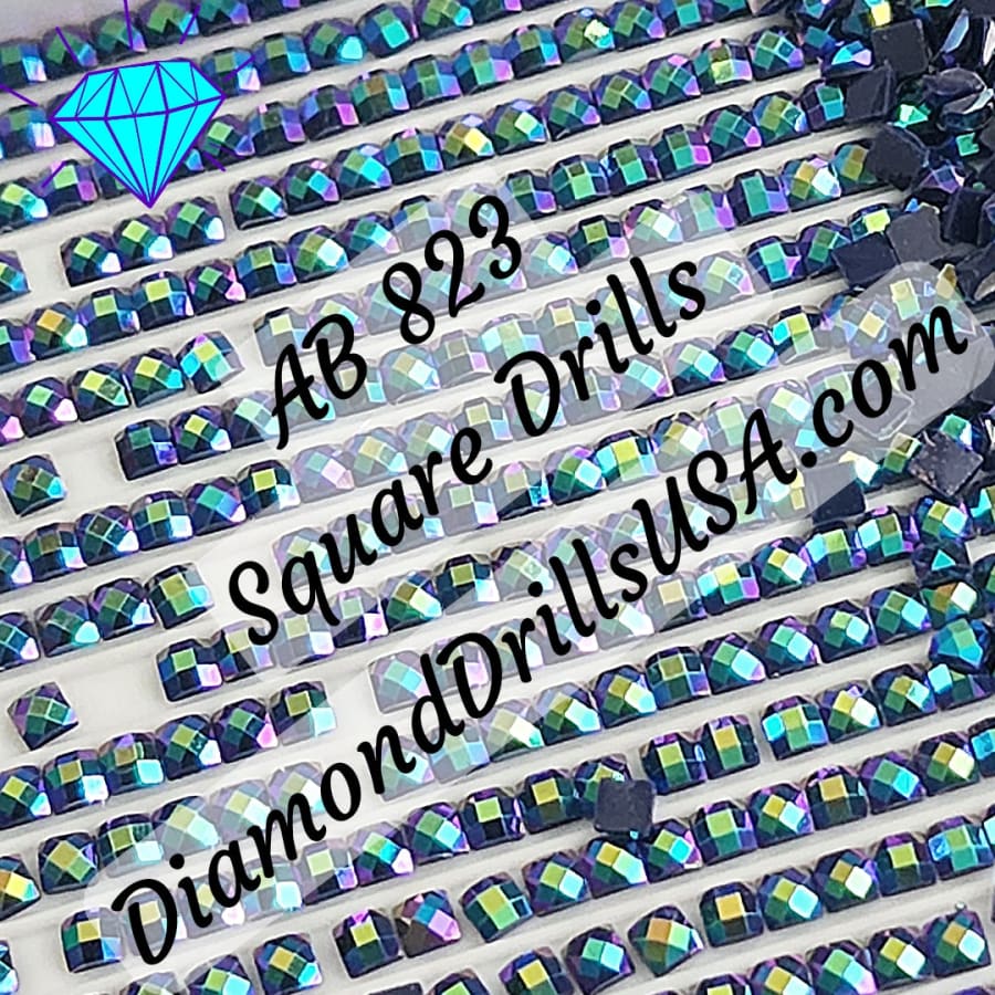 AB 823 SQUARE Aurora Borealis 5D Diamond Painting Drills