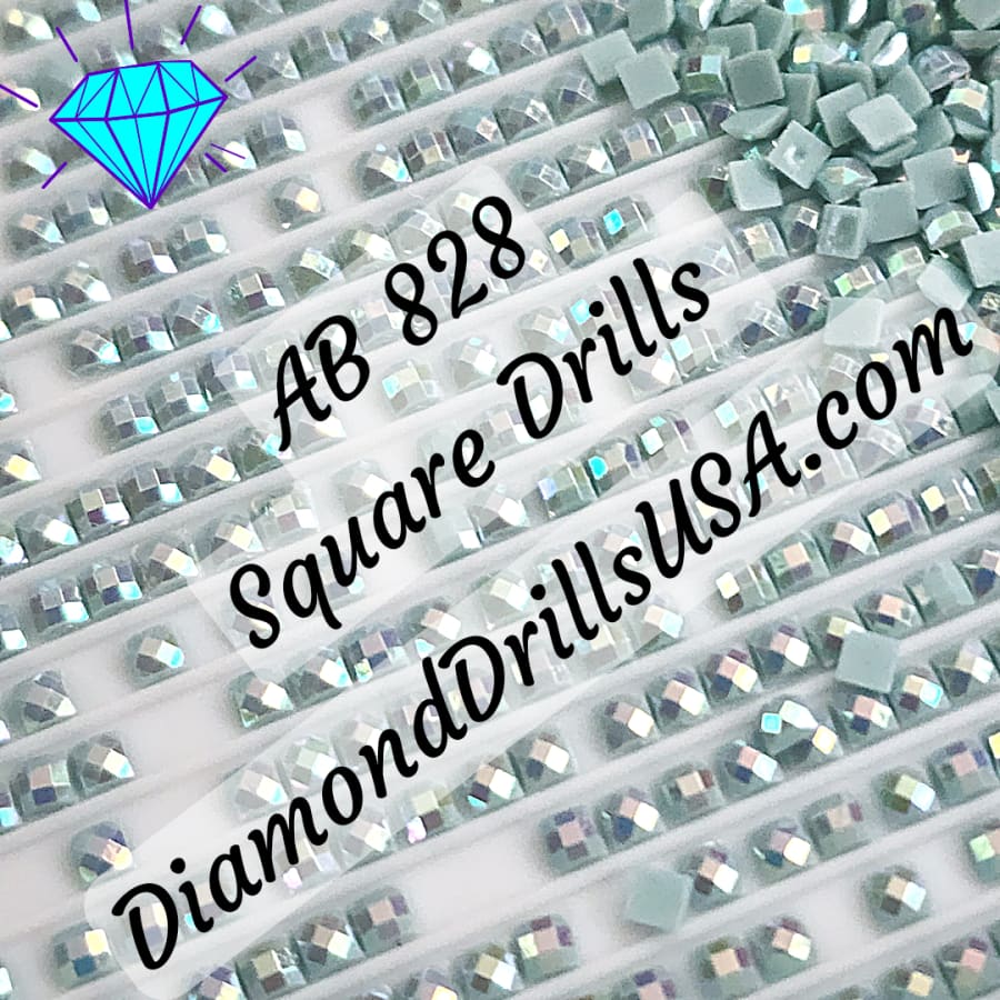 AB 828 SQUARE Aurora Borealis 5D Diamond Painting Drills