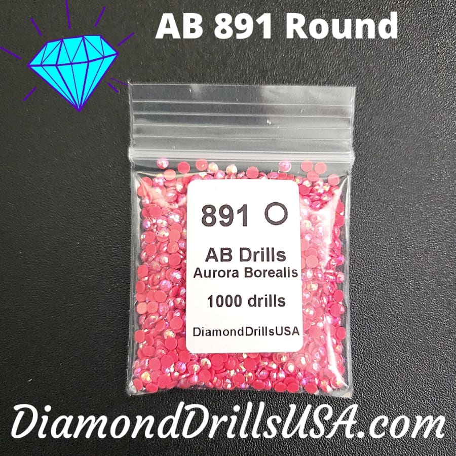 AB 891 ROUND Aurora Borealis 5D Diamond Painting Drills