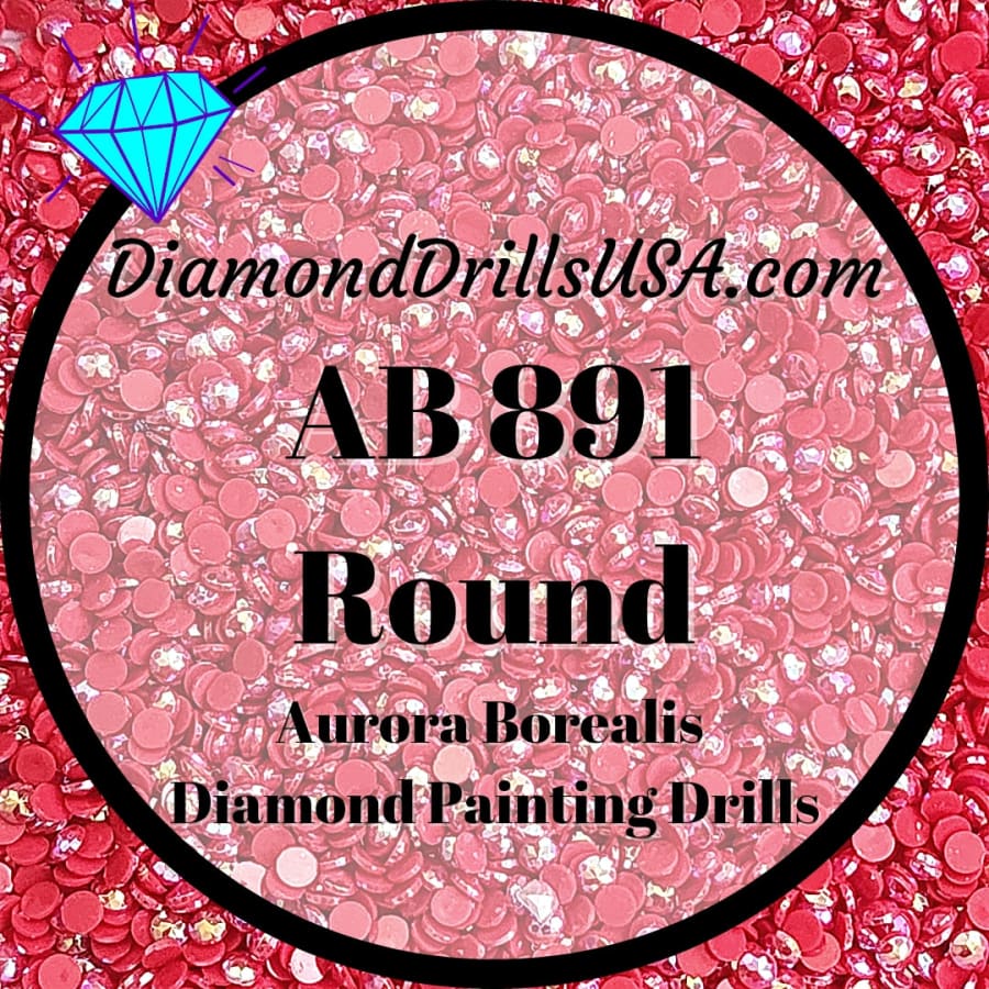 AB 891 ROUND Aurora Borealis 5D Diamond Painting Drills