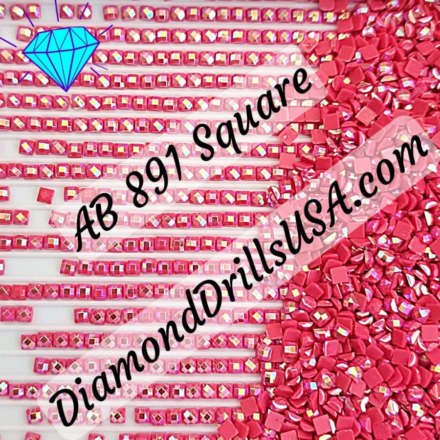 AB 891 SQUARE Aurora Borealis 5D Diamond Painting Drills