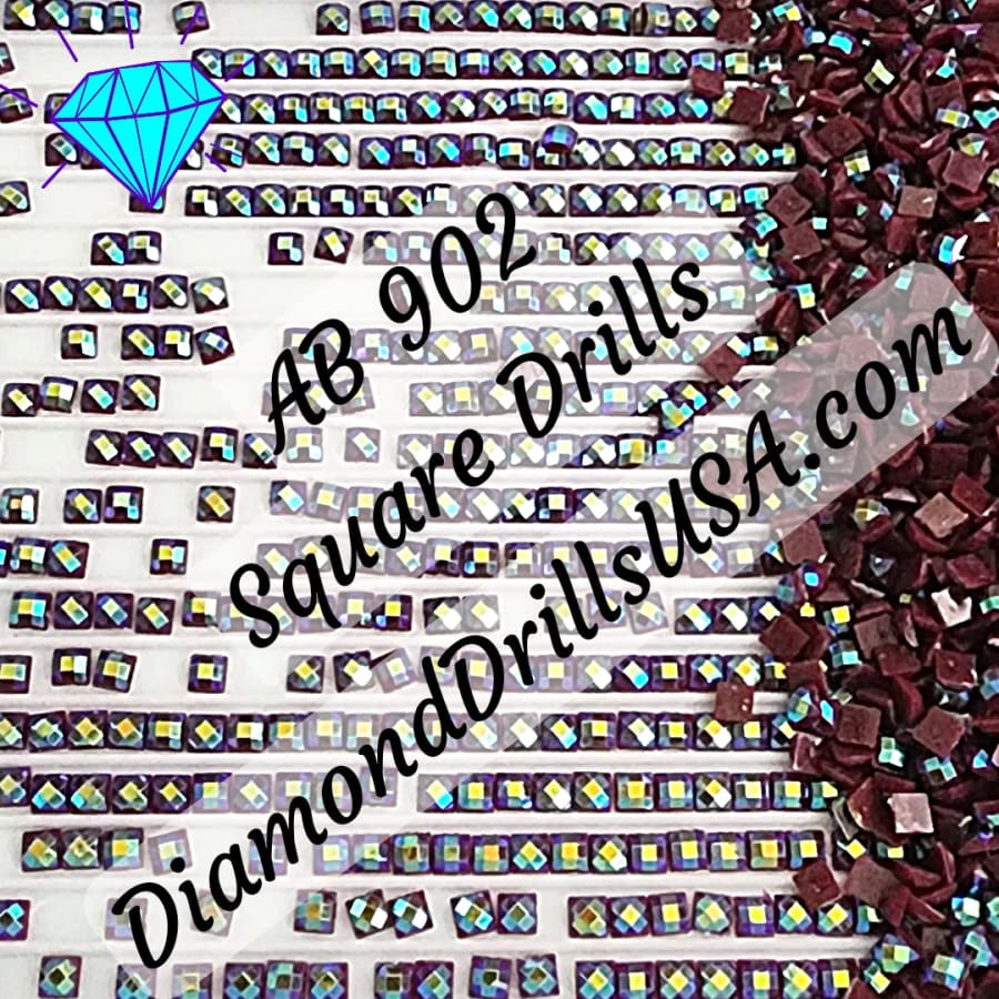 AB 902 SQUARE Aurora Borealis 5D Diamond Painting Drills