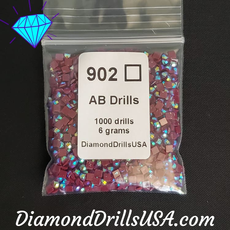 AB 902 SQUARE Aurora Borealis 5D Diamond Painting Drills