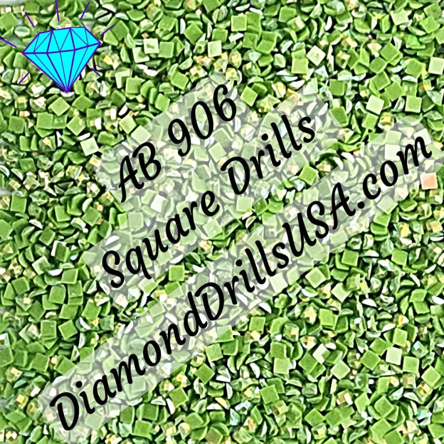 AB 906 SQUARE Aurora Borealis 5D Diamond Painting Drills