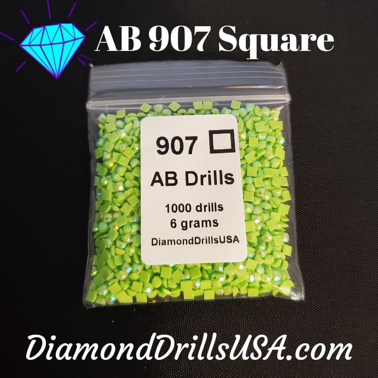 AB 907 SQUARE Aurora Borealis 5D Diamond Painting Drills