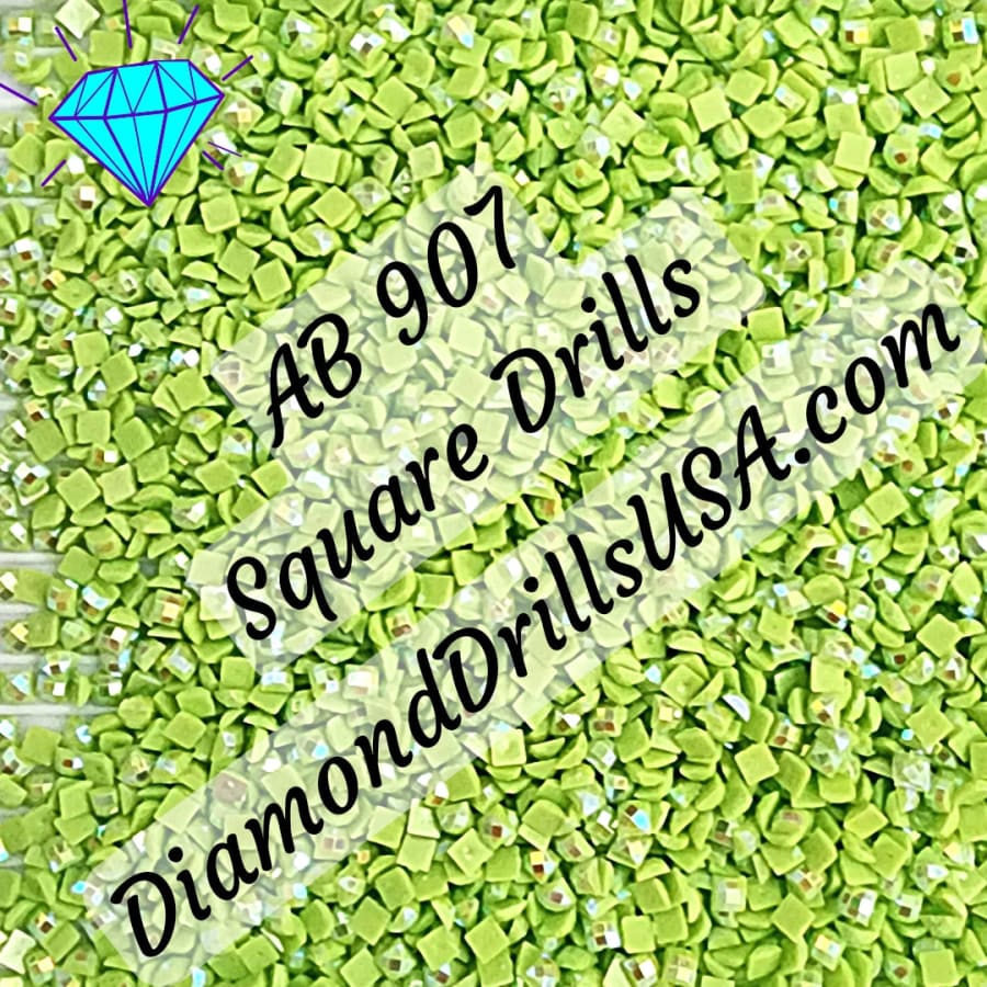 AB 907 SQUARE Aurora Borealis 5D Diamond Painting Drills