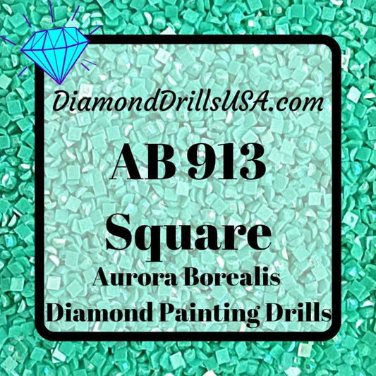 AB 913 SQUARE Aurora Borealis 5D Diamond Painting Drills