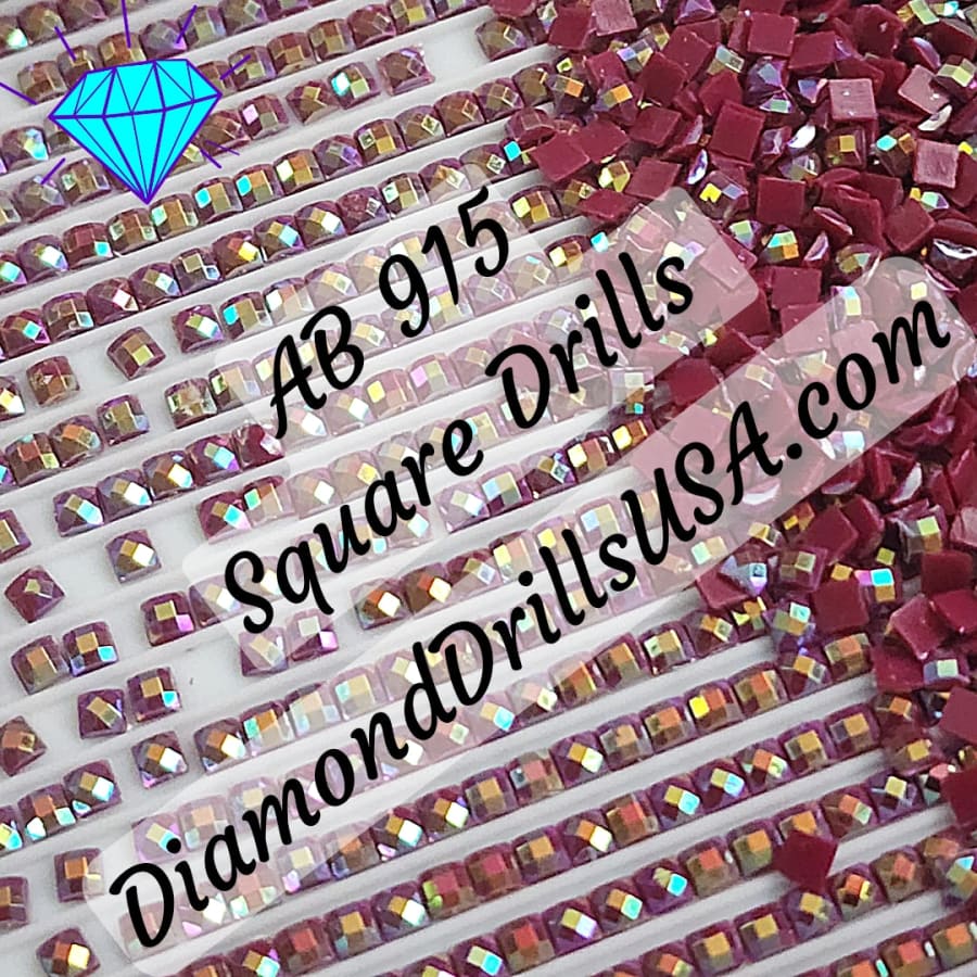 AB 915 SQUARE Aurora Borealis 5D Diamond Painting Drills