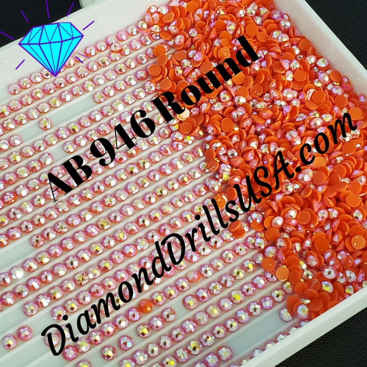 AB 946 ROUND Aurora Borealis 5D Diamond Painting Drills