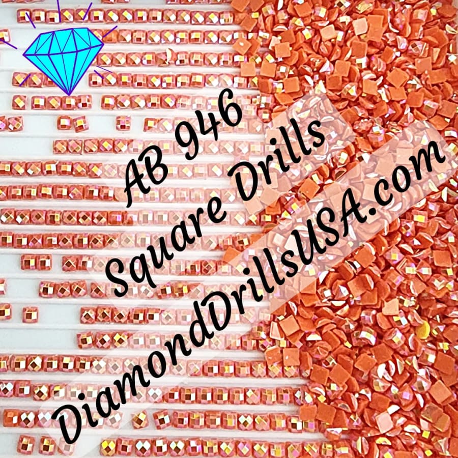 AB 946 SQUARE Aurora Borealis 5D Diamond Painting Drills