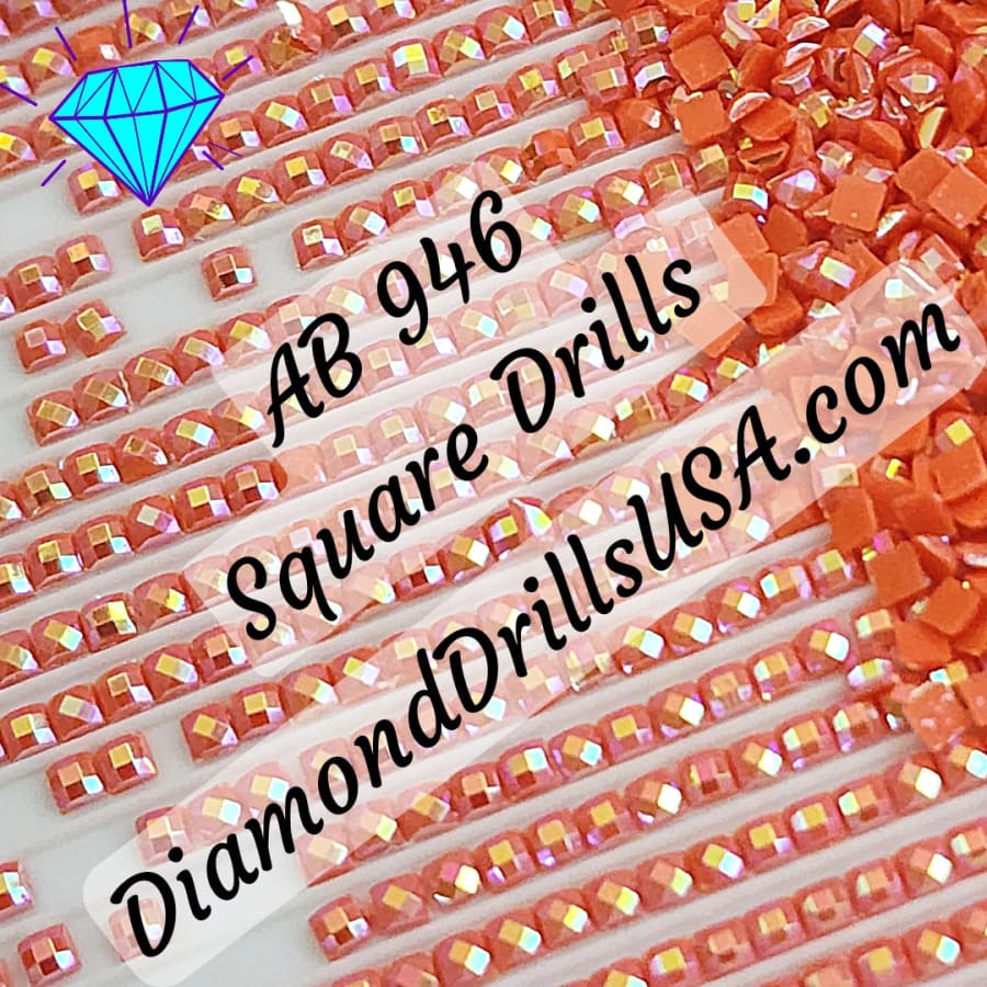AB 946 SQUARE Aurora Borealis 5D Diamond Painting Drills