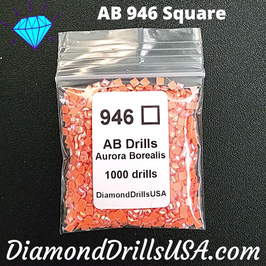 AB 946 SQUARE Aurora Borealis 5D Diamond Painting Drills