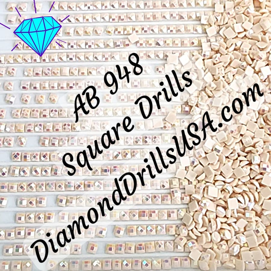 AB 948 SQUARE Aurora Borealis 5D Diamond Painting Drills