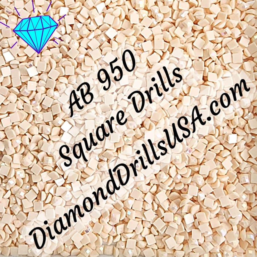 AB 950 SQUARE Aurora Borealis 5D Diamond Painting Drills