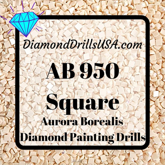 AB 950 SQUARE Aurora Borealis 5D Diamond Painting Drills