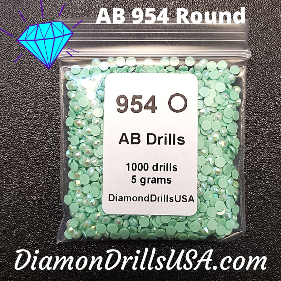 AB 954 ROUND Aurora Borealis 5D Diamond Painting Drills