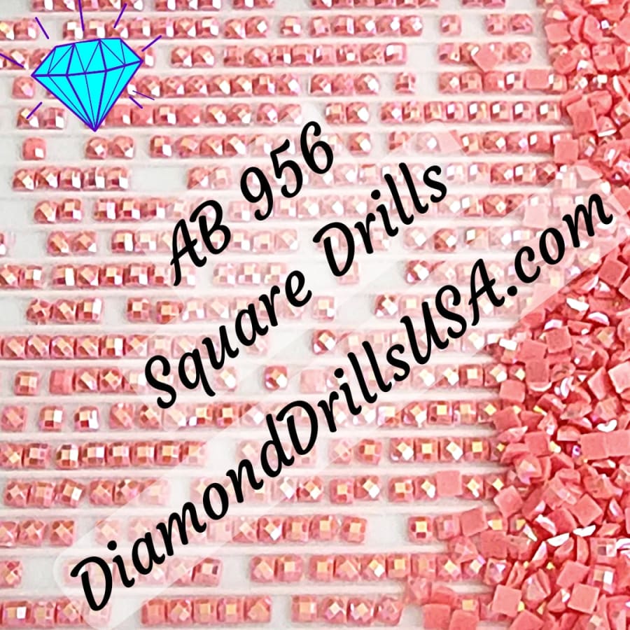 AB 956 SQUARE Aurora Borealis 5D Diamond Painting Drills