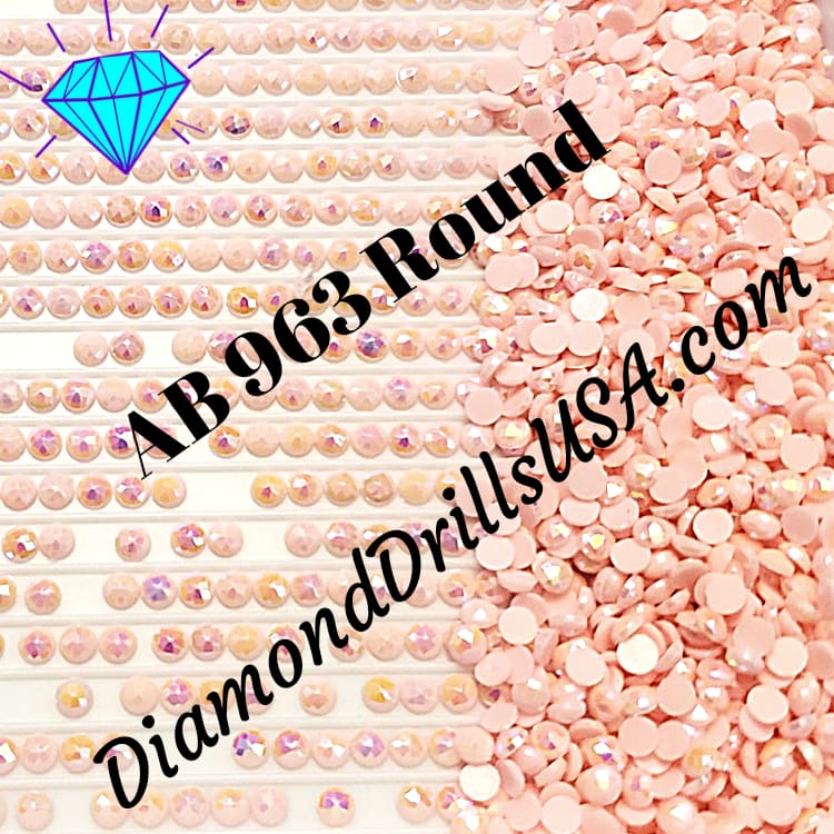 AB 963 ROUND Aurora Borealis 5D Diamond Painting Drills