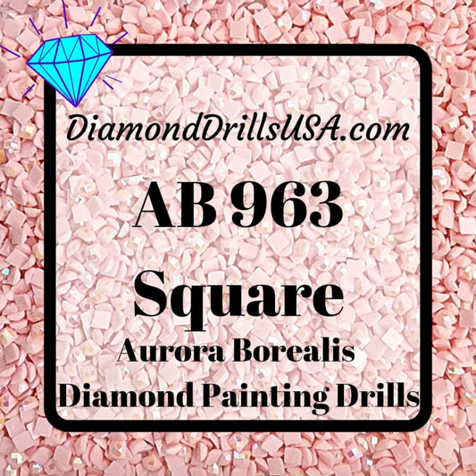 AB 963 SQUARE Aurora Borealis 5D Diamond Painting Drills