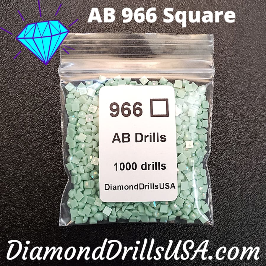 AB 966 SQUARE Aurora Borealis 5D Diamond Painting Drills