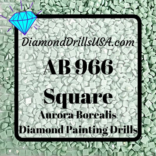 AB 966 SQUARE Aurora Borealis 5D Diamond Painting Drills