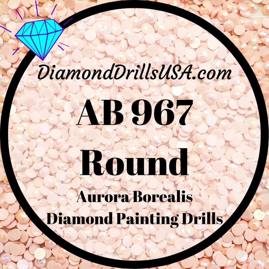 AB 967 ROUND Aurora Borealis 5D Diamond Painting Drills