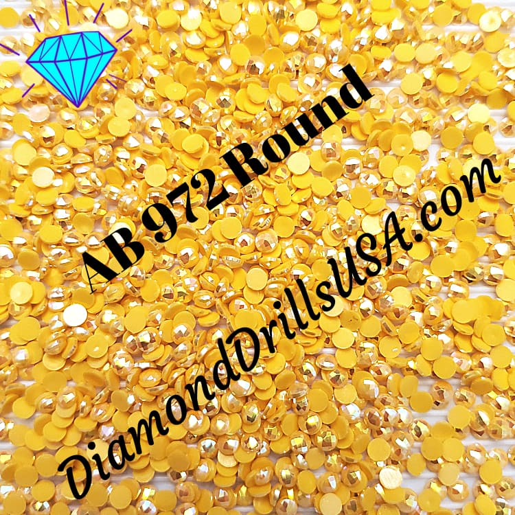 AB 972 ROUND Aurora Borealis 5D Diamond Painting Drills