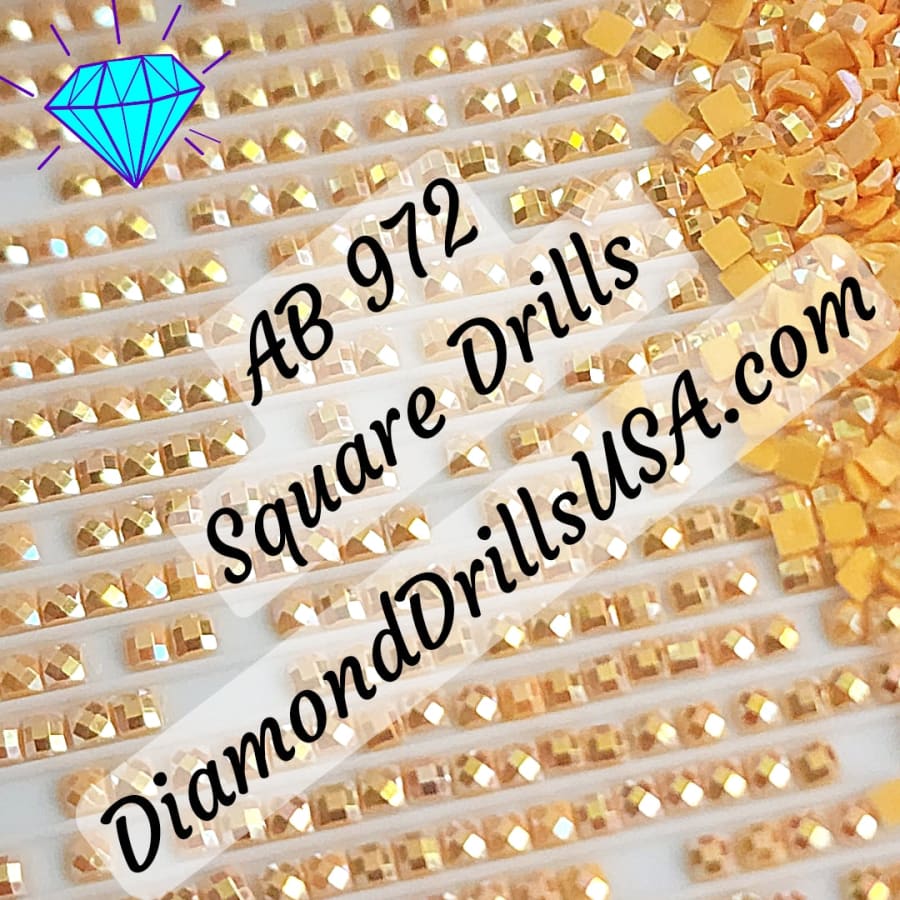 AB 972 SQUARE Aurora Borealis 5D Diamond Painting Drills