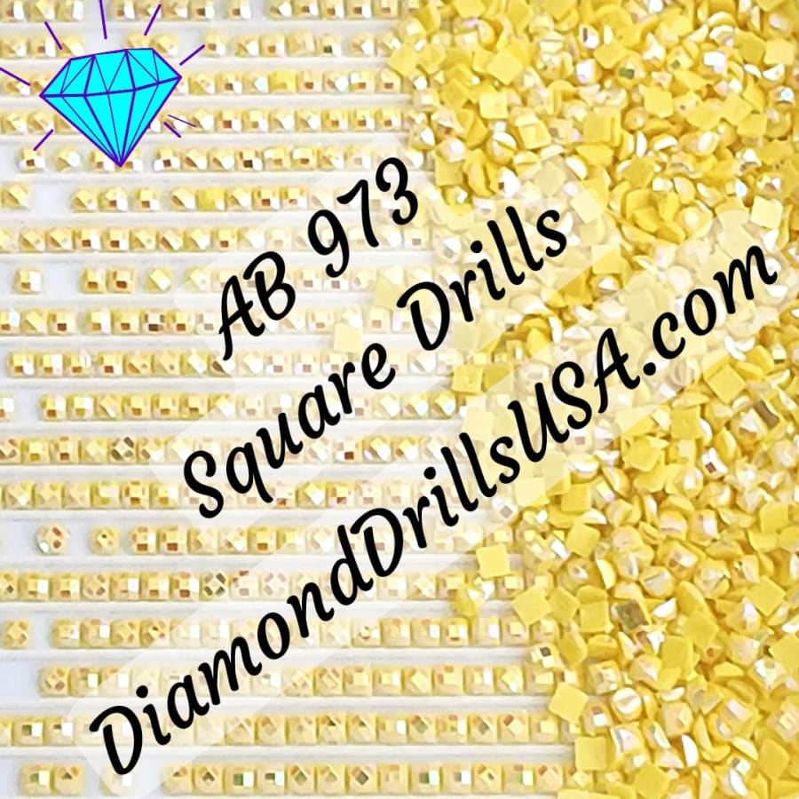 AB 973 SQUARE Aurora Borealis 5D Diamond Painting Drills